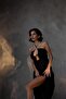 Mykonos Black Muslin Dress - 6