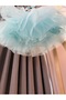Aden Sequin Sequined Tutu Birthday Graduation Party Costume Short Balloon Sleeve Evening Dress Girl Kid Dress - 8