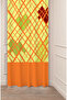 Geometric Line Shapes Special Design Patterned Digital Printed (Single Wing) Modern Stylish Background Curtain