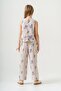 Girl's Sleeveless Linen Suit 2-9 Years - 5
