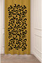 Geometric Line Shapes Special Design Patterned Digital Printed (Single Wing) Modern Stylish Background Curtain