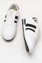 Unisex Airfile Thin Sole Sports Shoes White - Black - 8