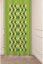 Geometric Line Shapes Special Design Patterned Digital Printed (Single Wing) Modern Stylish Background Curtain