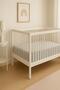 3 Pieces 50 X 90 X 10 cm Mother's Side Elastic Combed Cotton Fabric Baby Bedsheet - 8