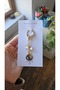 Natural Pearl Charm Keychain - World Charm - Bag Charm Accessory - 2