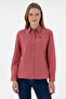 Women's Cherry Long Sleeve Basic Shirt 50307726 -Vr223