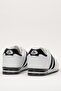 Unisex Airfile Thin Sole Sports Shoes White - Black - 5