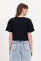 100% Cotton Crop Crew Neck Knitted T-Shirt - 8