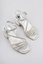 Girls' Silver Color Evening Dress Shoes Children's Evening Dress Shoes Girls' Evening Dress Shoes New Season 2025