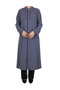 Women's Front Zippered Judge Collar Sleeve Elastic Sports Cap - 3