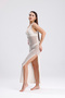 Women's Knitwear Knitted Openwork Button Detail Beach Dress - 2