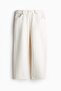 Barrel High Cropped Jeans