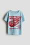 Printed cotton T-shirt