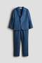Linen-blend suit