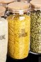Transparent Pulses Set Tag Water Resistant 25 Pieces Food Storage Container Set Tag 5 cm X 4.cm - 3