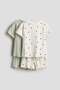 2-pack cotton pyjamas