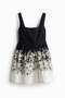 Flared-skirt dress