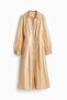 Waisted shirt dress