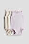 3-pack sleeveless bodysuits