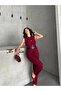 Women's Top and Bottom Set Stylish Button Belt Detailed Vest Pants Two Piece Set - 4