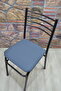 4 Iron Chair Covers Lakos Fabric - 4