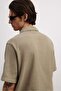 Regular Fit Textured resort shirt - 5