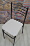 4 Iron Chair Covers Lakos Fabric - 4
