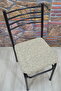 4 Pcs Iron Chair Covers Jacquard Fabric - 2