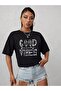Women's Oversize T-shirt Good Family Vibes Printed