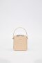 Khaki Rectangular Model Shoulder Bag