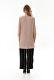 Bürümcük Fabric Crew Neck Tunic with Slits on the Sides - 5