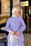 Embroidered White Hijab Double Set - Fit Cut Shirt and a Form Skirt Dnv- 000045 - 2