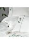 Leandra King Size (King Size) 100% Cotton Satin "300 Tc" Duvet Cover White - 5
