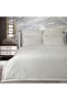 Borendo Double Personality 100% Cotton Satin "300 Tc" Duvet Cover Cream - 2
