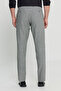 Cotton Linen Comfort Fit Relaxed Cut Elastic Waist Side Pocket Black Pants - 5