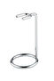 Men Metal Art Shaving Brush Stand Razor Base Chromed Silver Shaving Razor Beard Clean Shaver Kit ... - 7