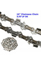 16 Inch 56 Drive Links Chainsaw Saw Chain Blade 3/8"LP .050 Gauge Wood Cutting Chainsaw Parts Rep...