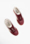 Women's Burgundy Comfortable Sole Sneakers Sneakers - 3