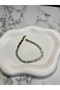 Gold Color Zircon Stone Waterway Bracelet - 3