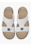 Textured Arabic Slip-On Sandals