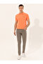 Salmon Polo Neck Slim Fit Basic T-Shirt 50250189 -Vr047 - 4