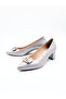 Women's Genuine Leather Heeled Shoes - 4