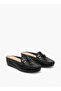 Textured Slip-On Mules