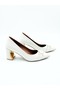 Women's Genuine Leather Heeled Shoes - 2
