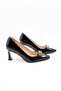 Women's Genuine Leather Heeled Shoes - 2