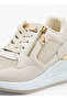 Panelled Lace-Up Sneakers - 4