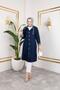 Women's Hooded Long Jeans Jacket - 2