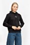 Jeans Monologo Regular Women's Black Hoodie - 2