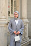 Women's Front Tie Detailed Suit Gray - 5