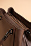 Handmade Italian Style 100% Real Genuine Leather Women's Long Strap Handbag - Vostro20252 - 5